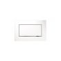 Geberit Sigma 30 Single Flush White Matt / Chrome Πλακέτα Χειρισμού