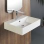 Bianco Ceramica Tetra N Νιπτήρας Κρεμαστός/Επιτραπέζιος 50x42cm 32050