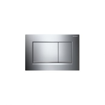 Geberit Sigma 30 Dual Flush Chrome / Chrome Matt Πλακέτα Χειρισμού