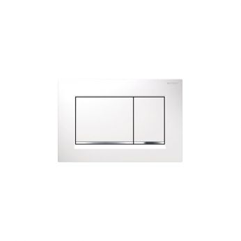 Geberit Sigma 30 Dual Flush White / Chrome Πλακέτα Χειρισμού