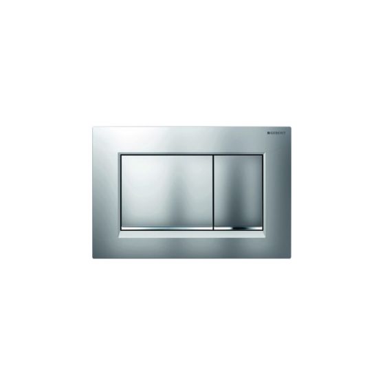 Geberit Sigma 30 Dual Flush Chrome Matt / Chrome Πλακέτα Χειρισμού