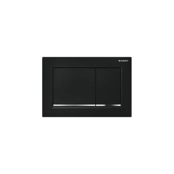 Geberit Omega 30 Black / Chrome Πλακέτα Χειρισμού