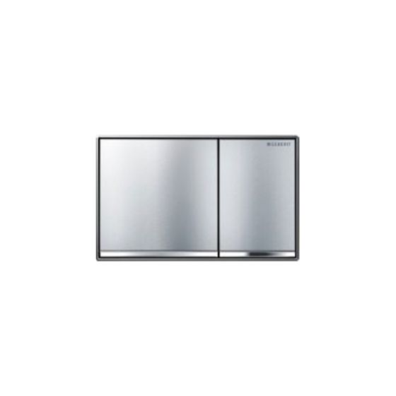 Geberit Omega 60 Chrome Brushed Πλακέτα Χειρισμού