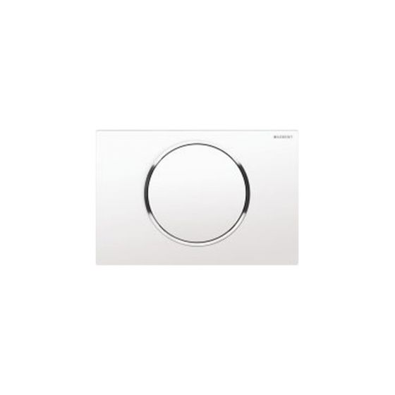 Geberit Sigma 10 White / Chrome Πλακέτα Χειρισμού